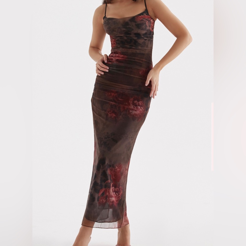 House of CB Nilani printed maxi dress - NWOT